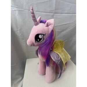 Build-A-Bear BAB My Little Pony Princess Cadence Plush Pink Unicorn 18" HTF Cape